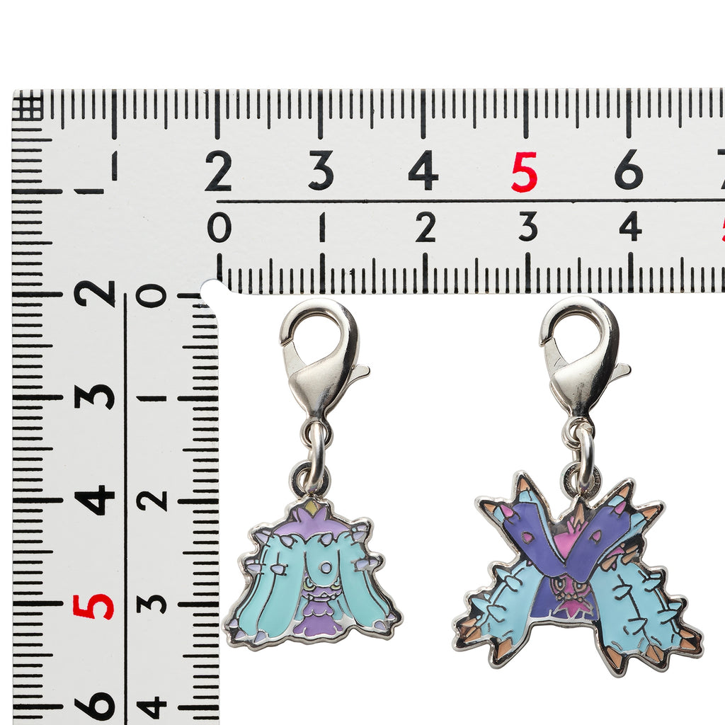 Authentic Pokemon Center Japan Metal Charm 747/748, collectible item from Japan with official packaging