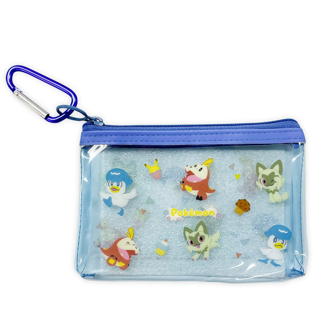 Mini pouch with carabiner/Nyaoha Hogeta Kwass