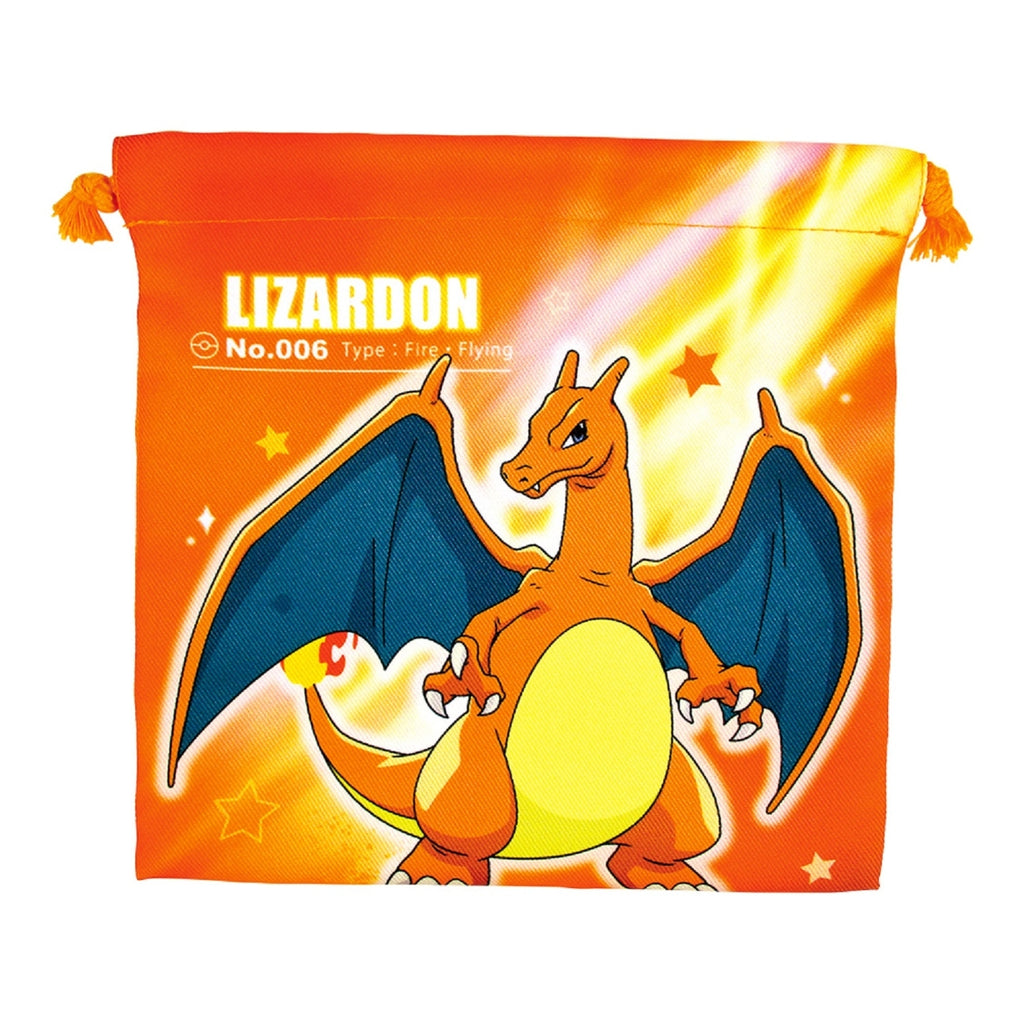 Flat drawstring purse Starlight/Charizard