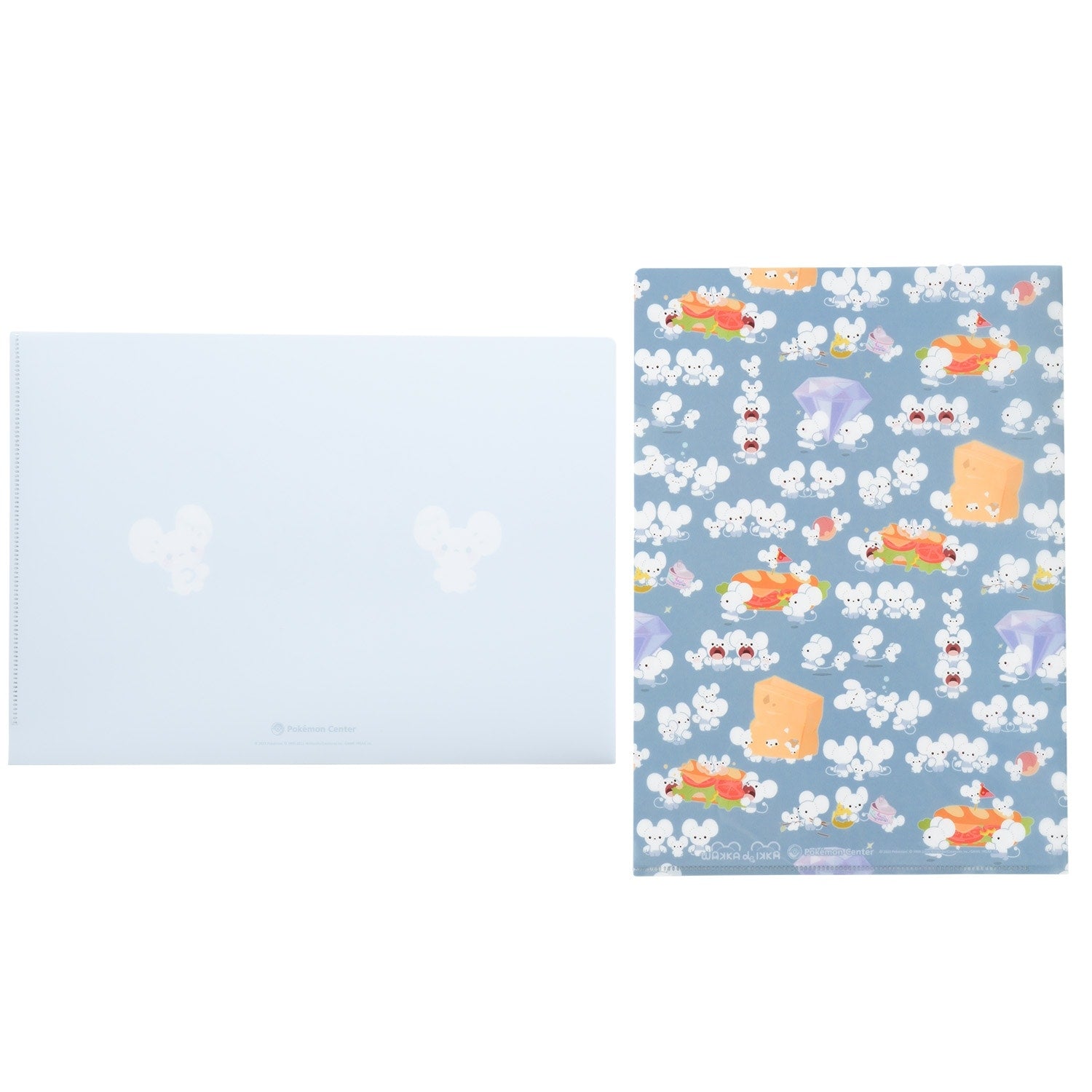 A4 clear file set of 2 WAKKA de IKKA