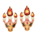 Pokémon accessory earrings fire terrace booster