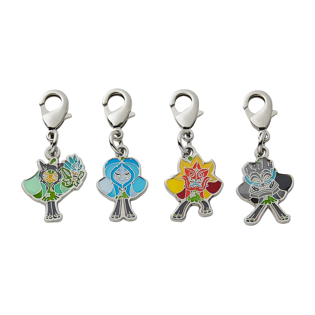 National Encyclopedia Metal Charm 1017 from Japan, detailed metal charm with Pokemon design