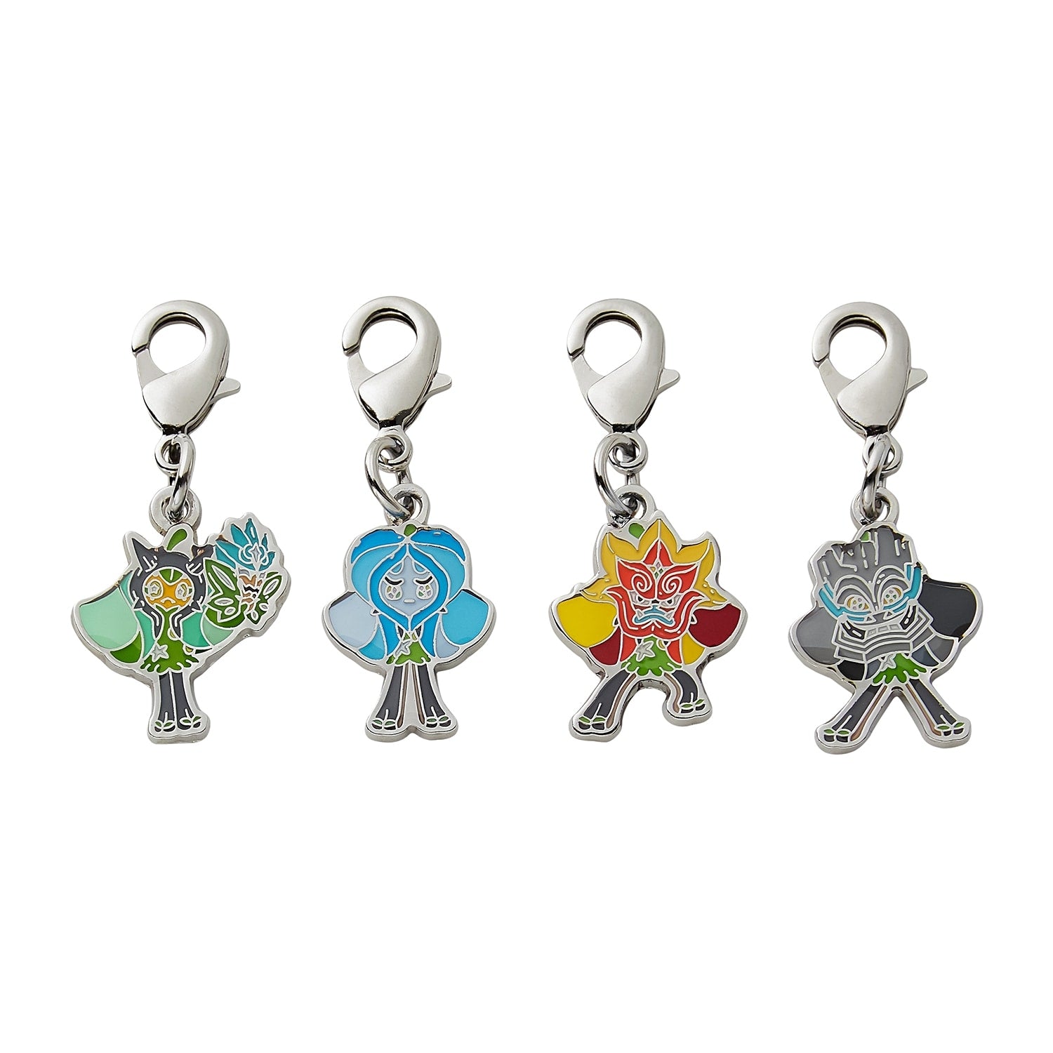 National Encyclopedia Metal Charm 1017 from Japan, detailed metal charm with Pokemon design