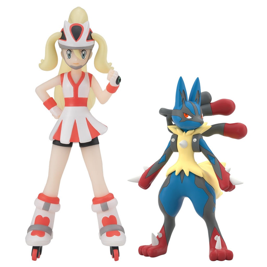 Pokemon Scale World Kalos Region Corni & Mega Lucario