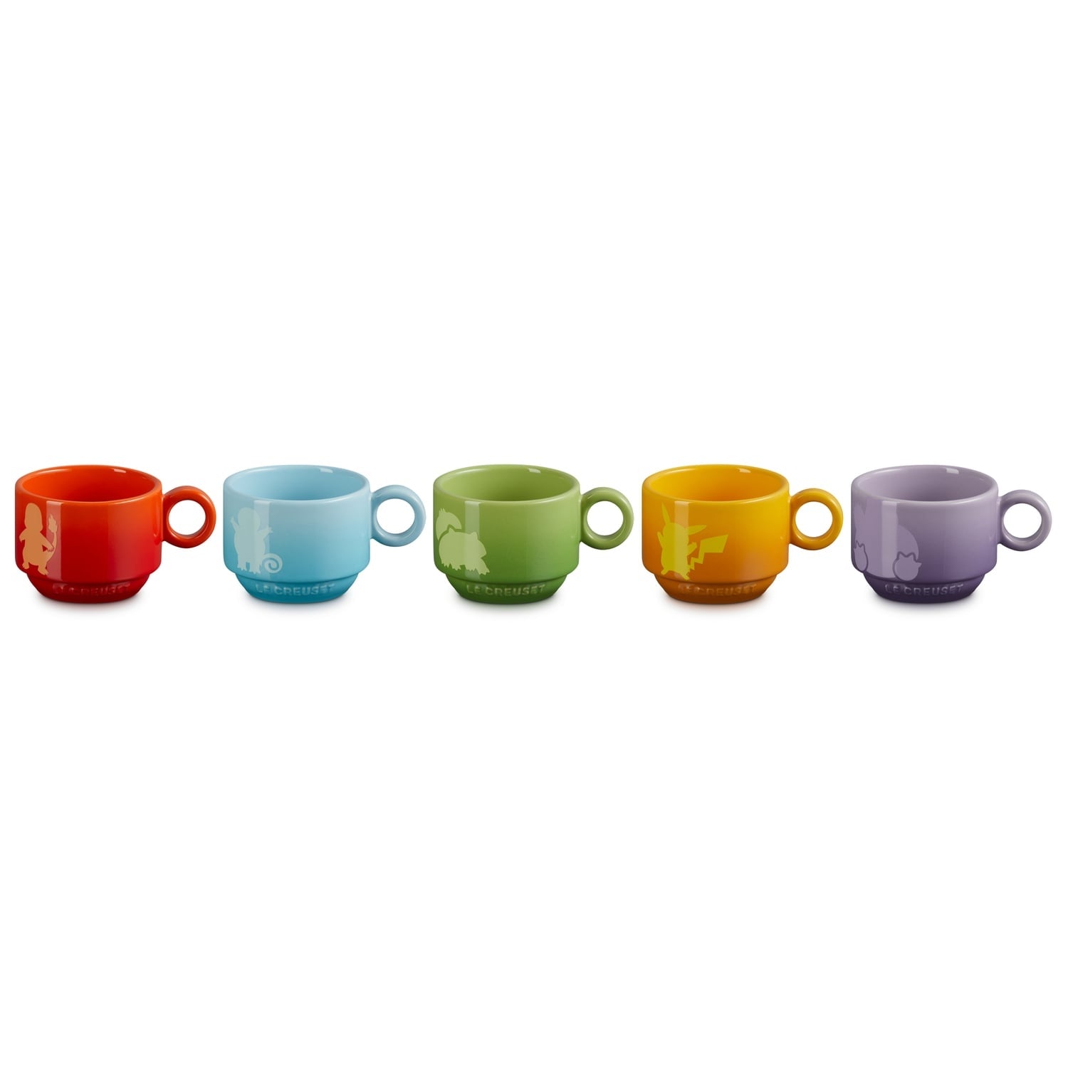 [LE CREUSET] Stacking mug (5 pieces)