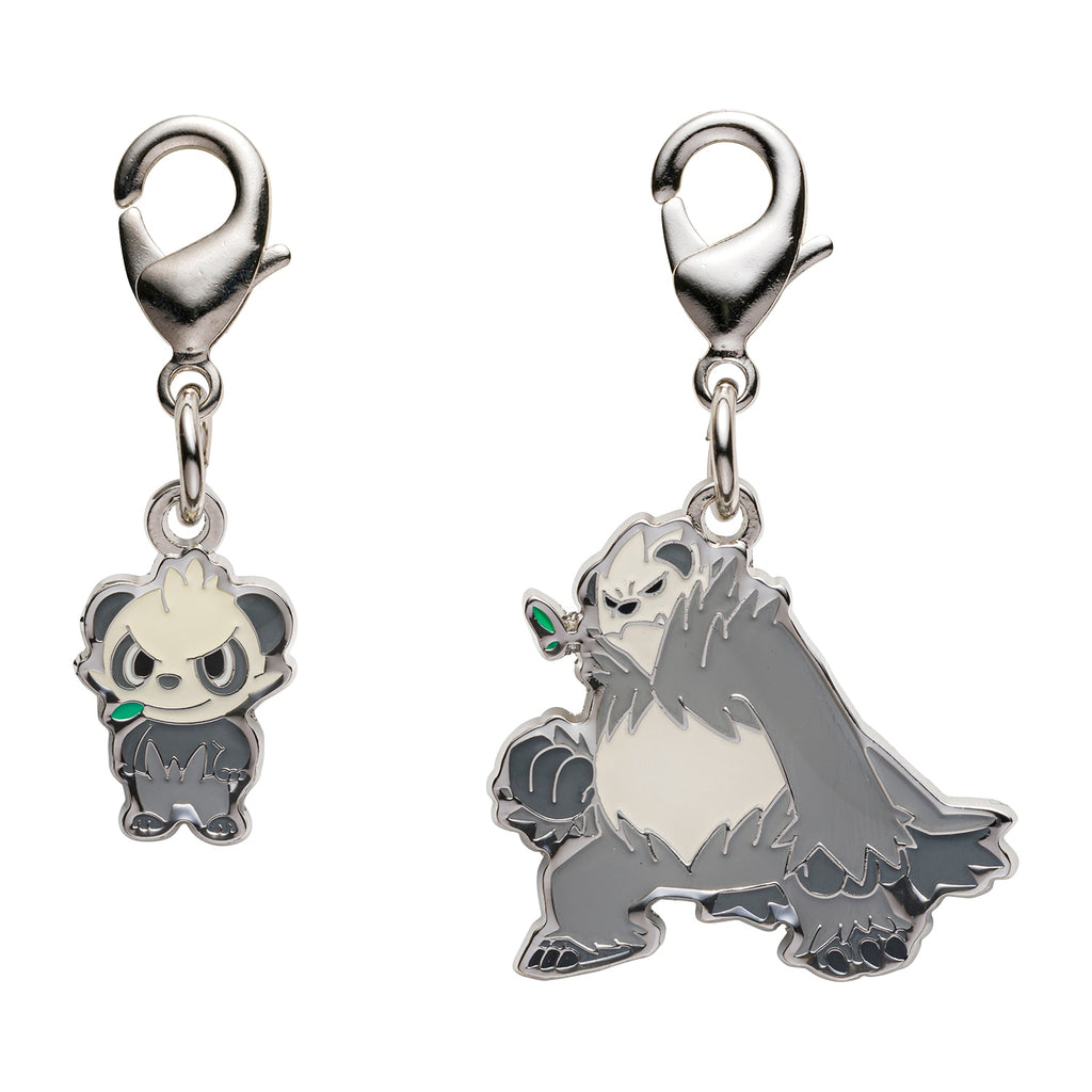 National Encyclopedia Metal Charm 674/675 from Japan, featuring a rare Pokemon character