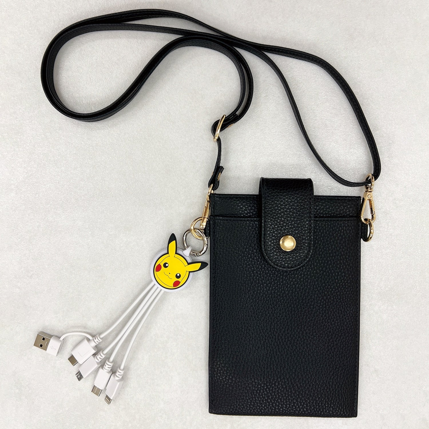 3in2 multi charging cable Pikachu
