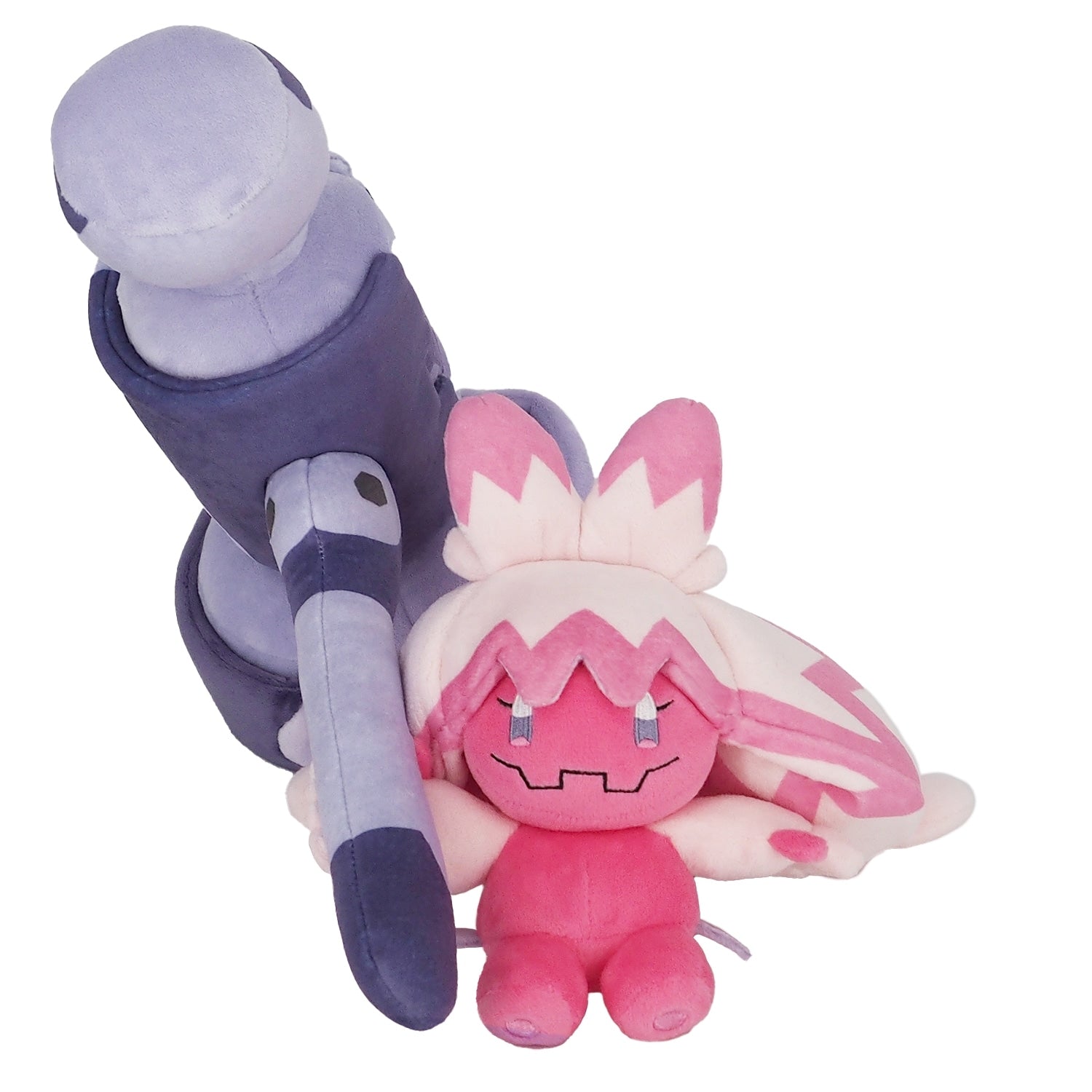 Pokemon Dekanu-chan stuffed toy with vibrant colors from Japan