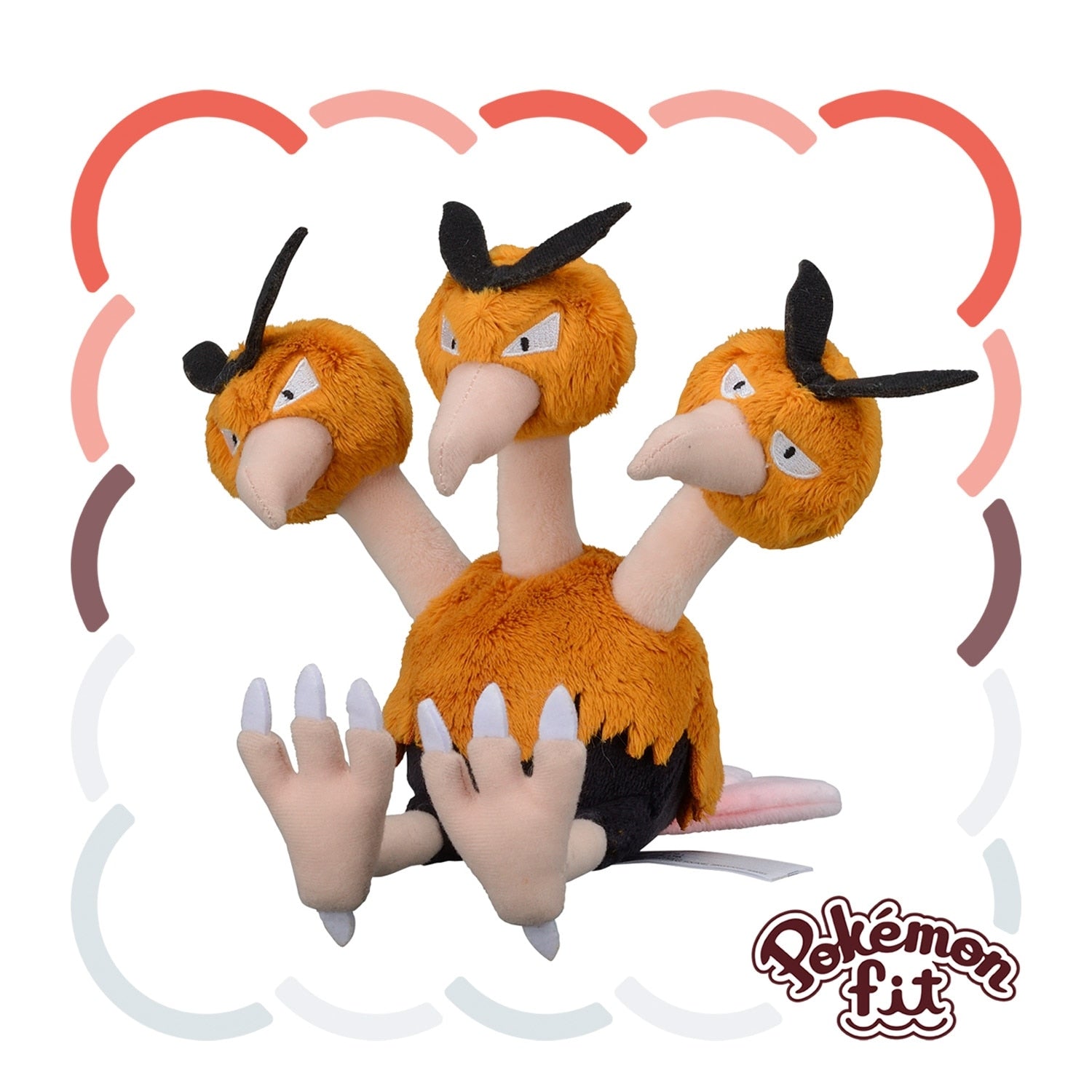 Dodrio Plush from Japan with vibrant colors
