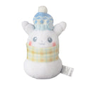 Pikachu Snowman plush toy from Japan with red hat and scarf