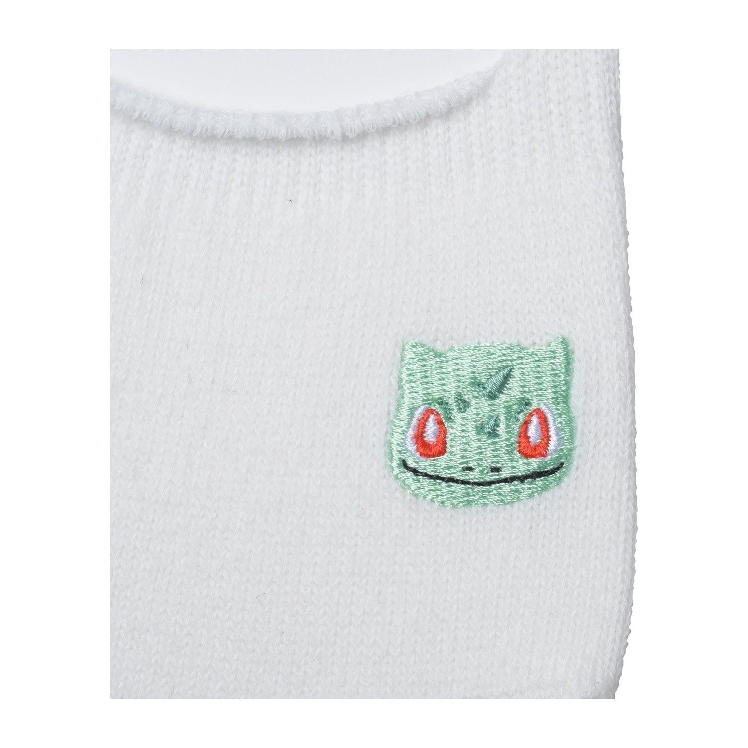 [Choose] Cover socks One point plain Bulbasaur WT (25-27cm)