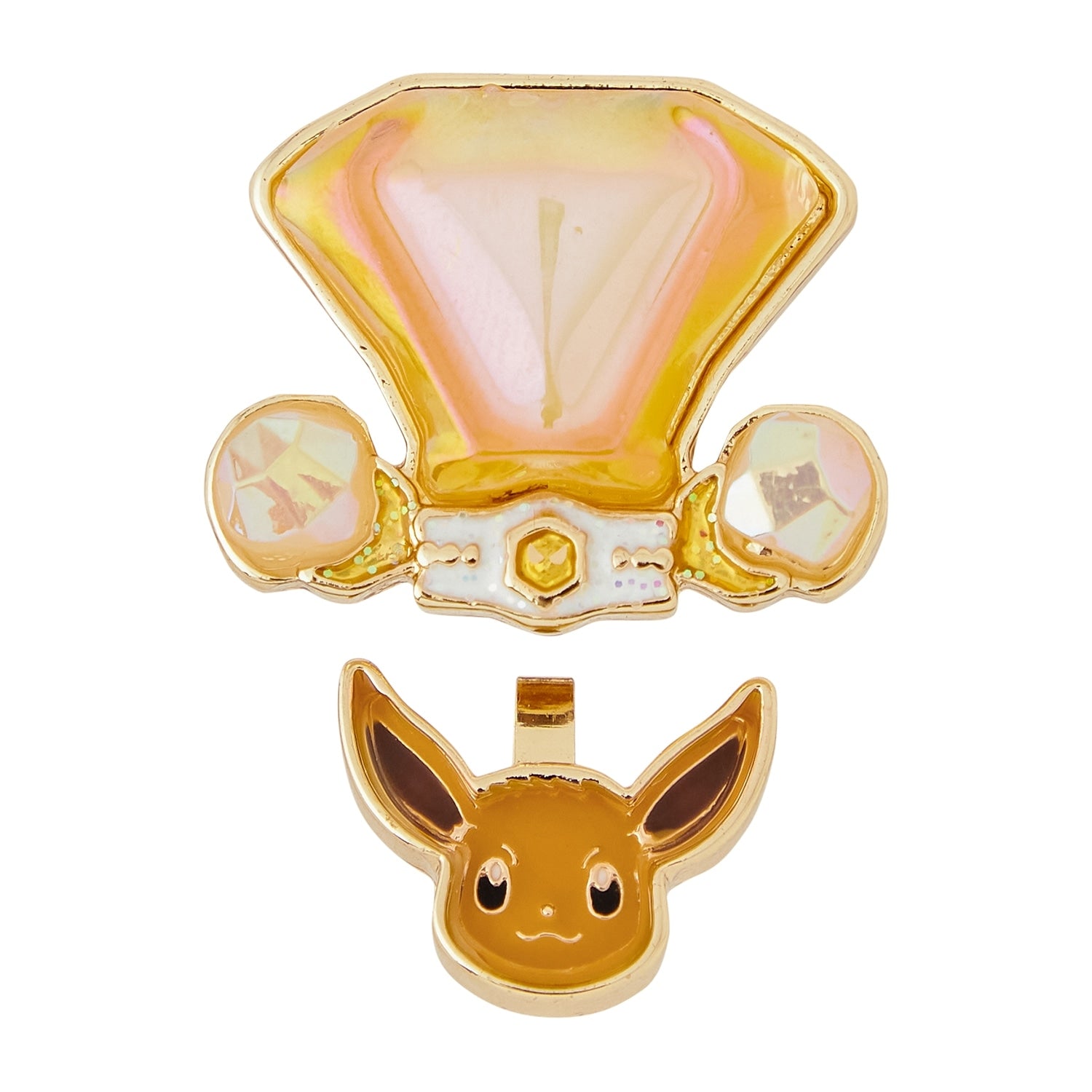 Japanese Pokémon Eevee Earrings with Terra Star pattern