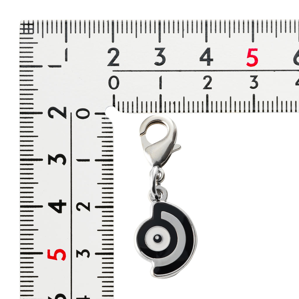 Pokemon Metal Charm 201-D, authentic Japanese collectible with unique design