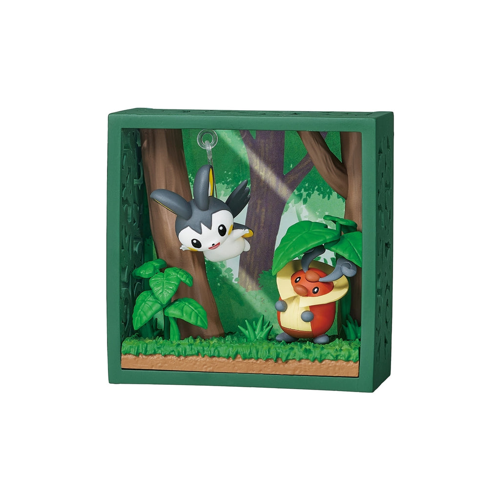 Official Pokemon Frame Deep Green Forest BOX from Japan with collectible value