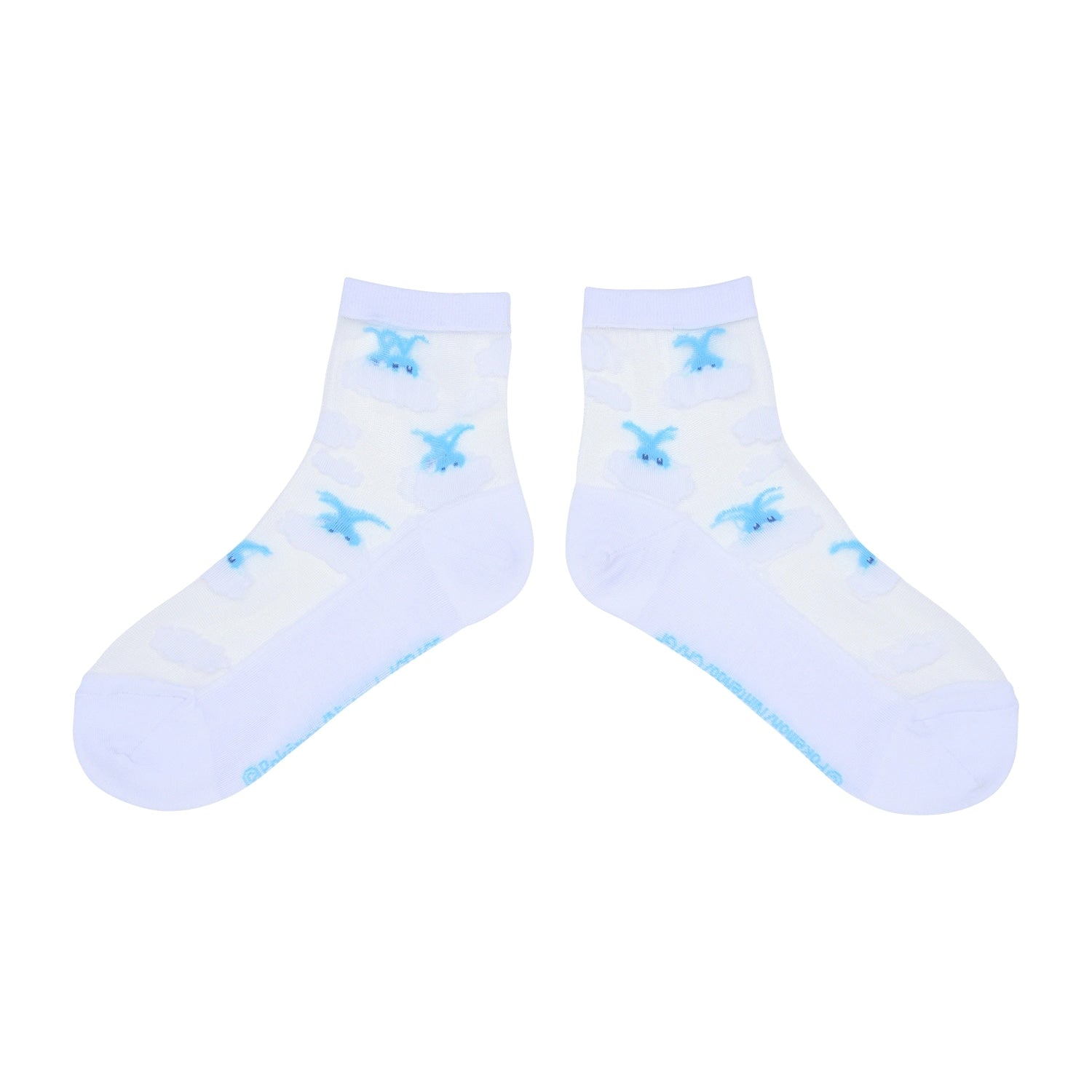 [Choice] Middle socks see-through chilt (23-24cm)