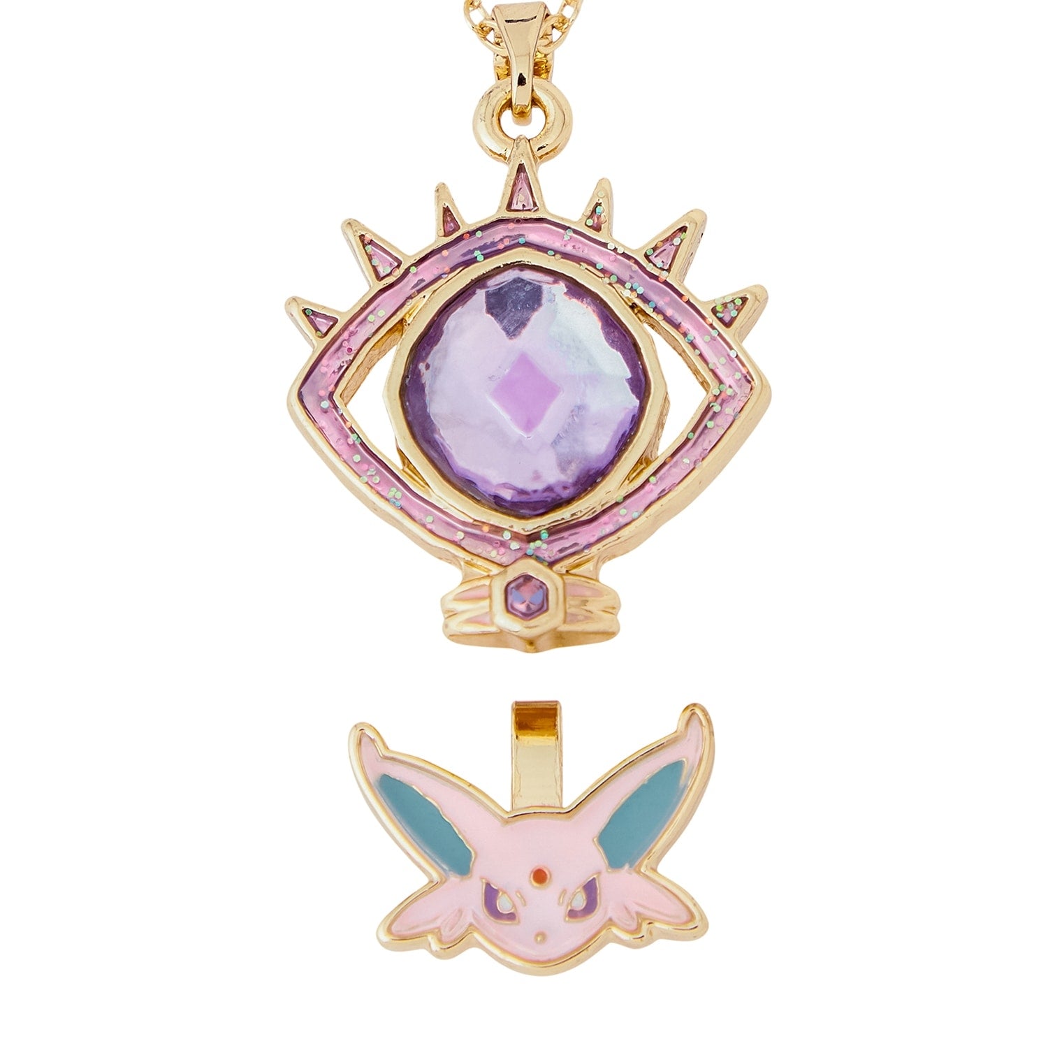 Esper Terra Star Efi Pokémon Accessory Necklace with Efi character from Japan