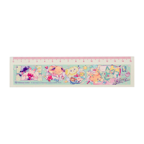 Pokémon Relaxing Time Ruler from Japan, featuring colorful characters