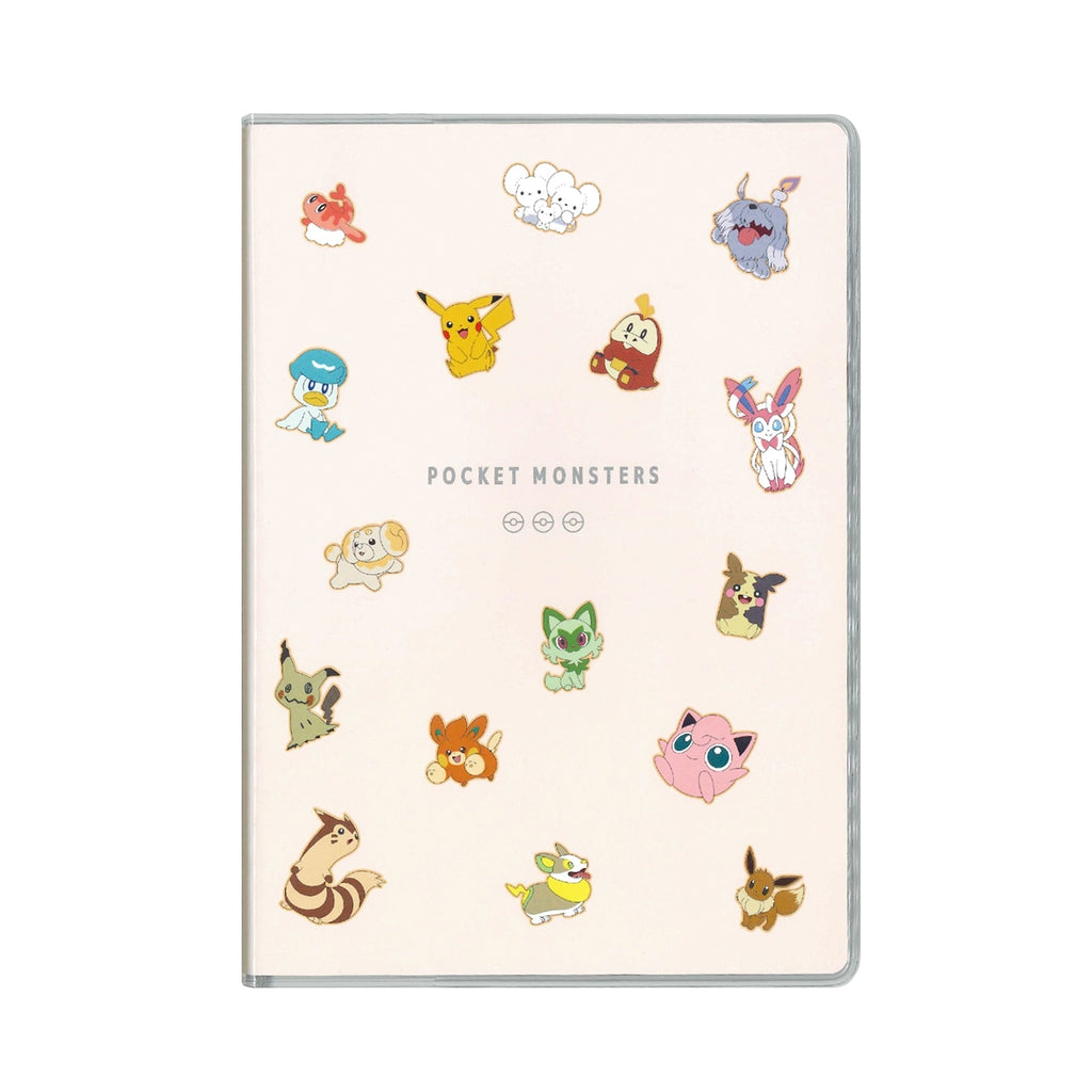 Pokemon Notebook with colorful characters from Japan