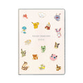Pokemon Notebook with colorful characters from Japan