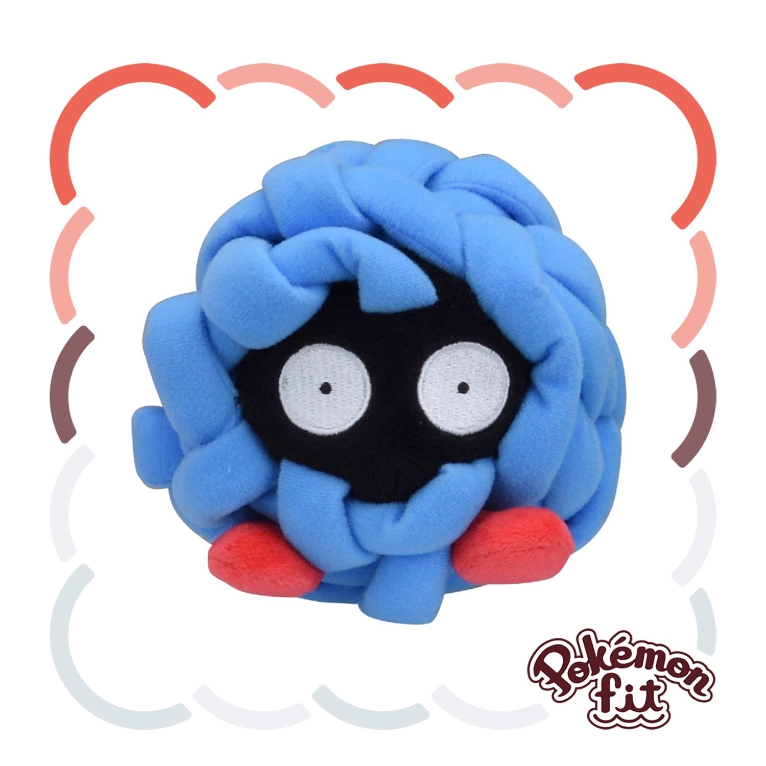 114 Plush Pokemon Fit Monjara from Japan, cute plushie with detailed face
