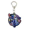 Kirie Series Greninja keychain with glitter details from Japan