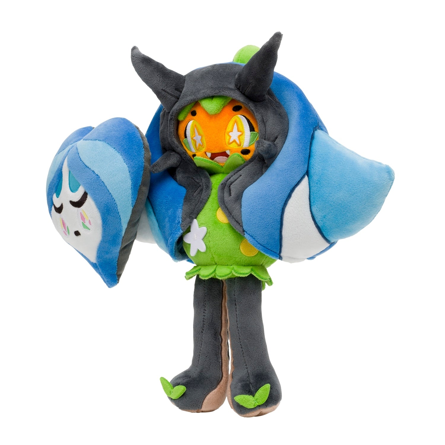 Authentic Japanese Ogapon plushie with detailed wings and tail
