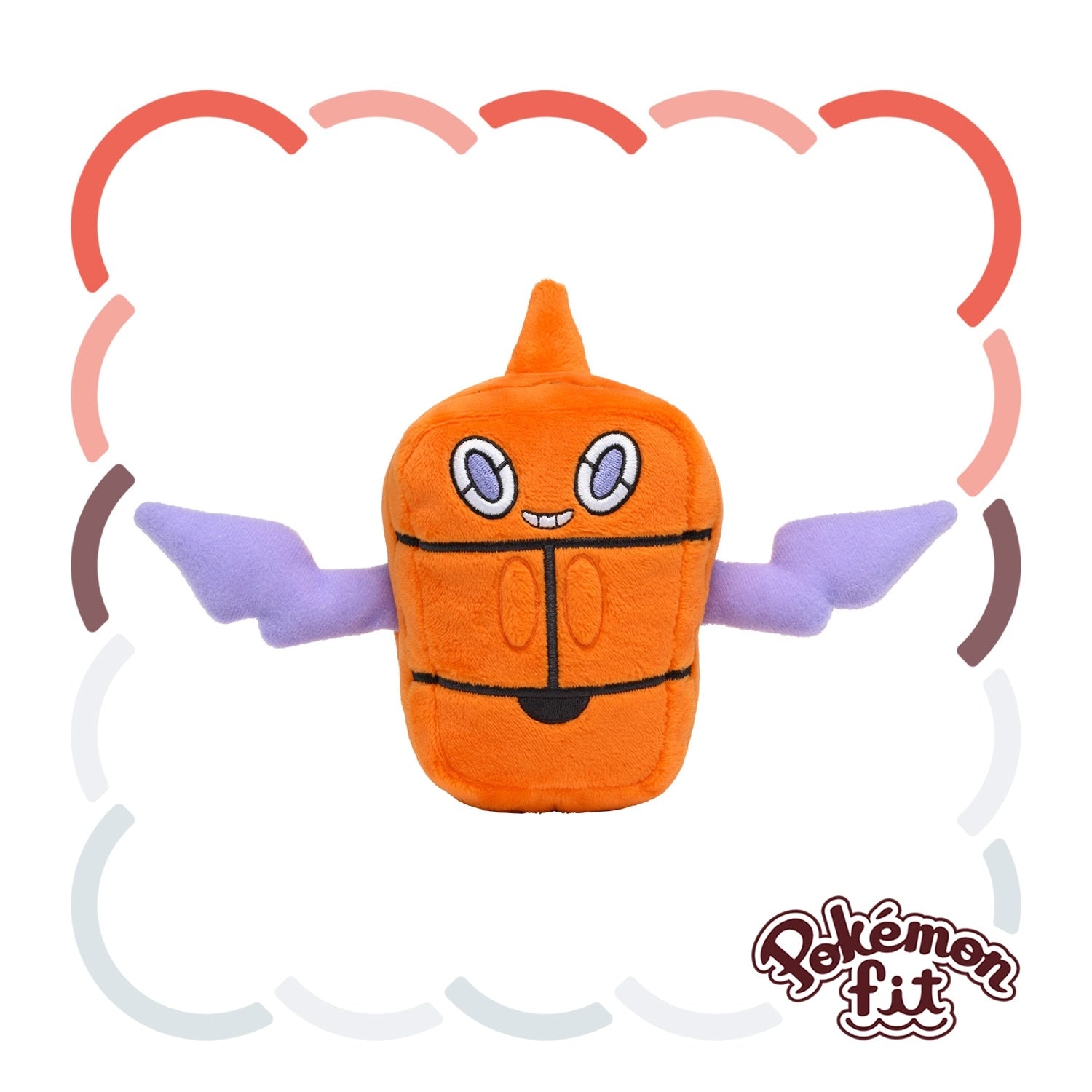 Pokémon Fit Plush #479 Frost Rotom | Official Pokémon Center Japan