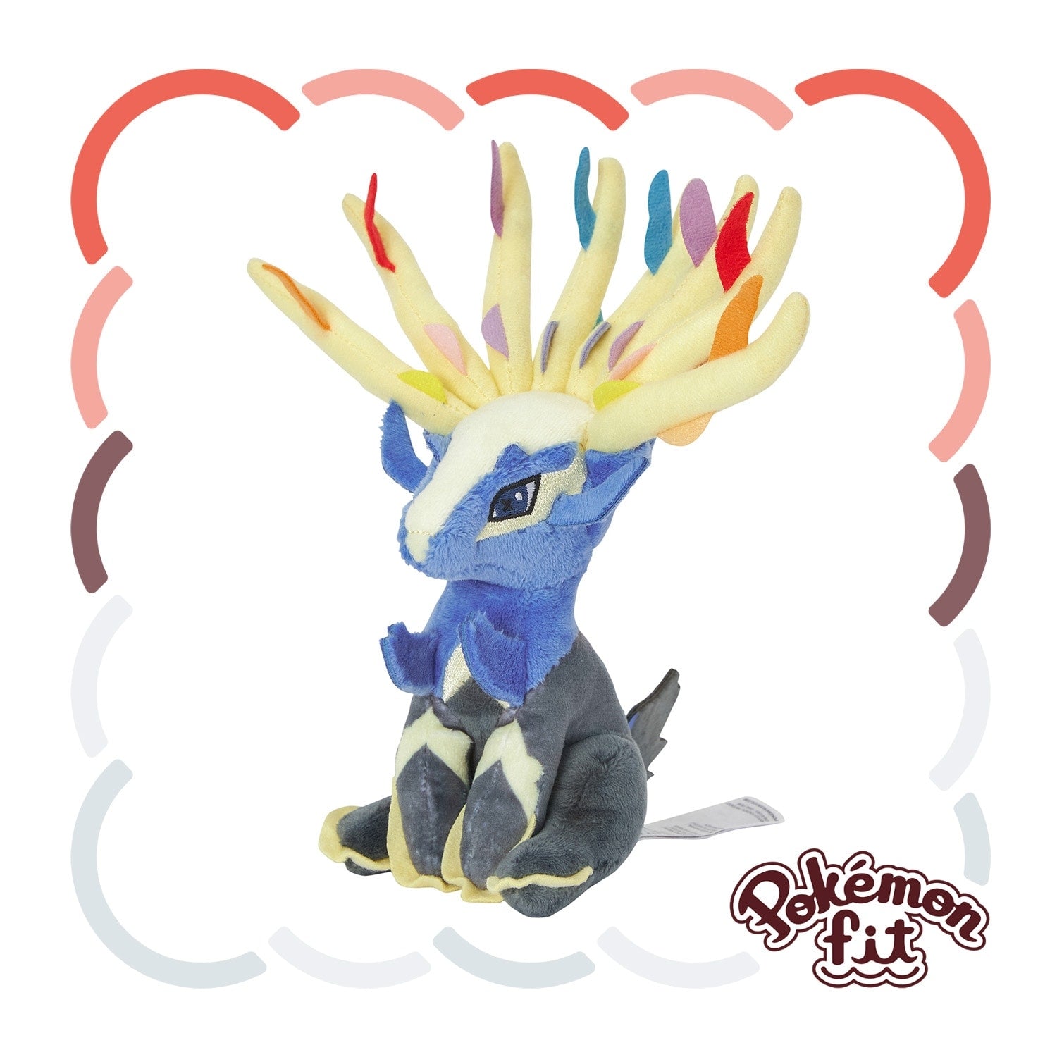 Pokémon fit Xerneas (#716) Official Plush – Pokémon Center Japan