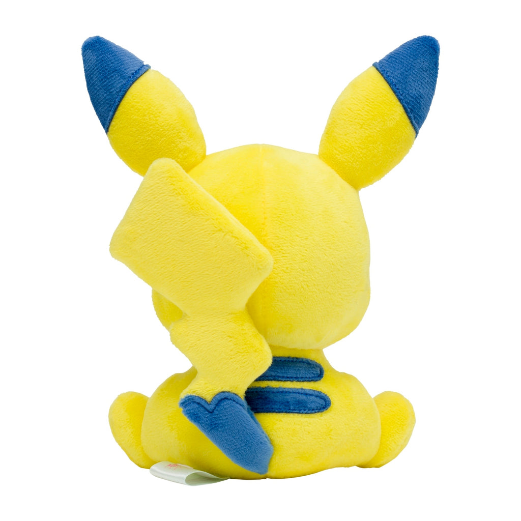 Japanese Pikachu plush collectible with official Pokemon Center tag from Japan