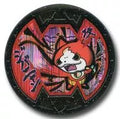 [No Code Guarantee] Jibanyan B Medal (Holo) "YO-KAI WATCH Yokai Medal Busters The 1st Act : Oni Taiji Donburko Hen"