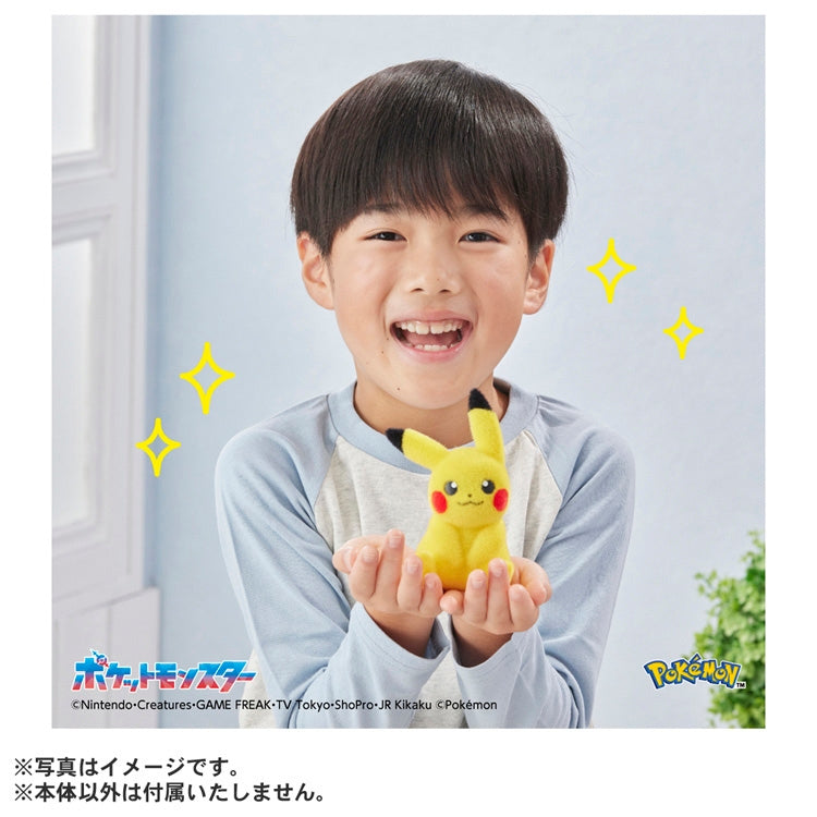 Rare Palm Pikachu Pokefuwa collectible from Japan with official Pokemon Center packaging
