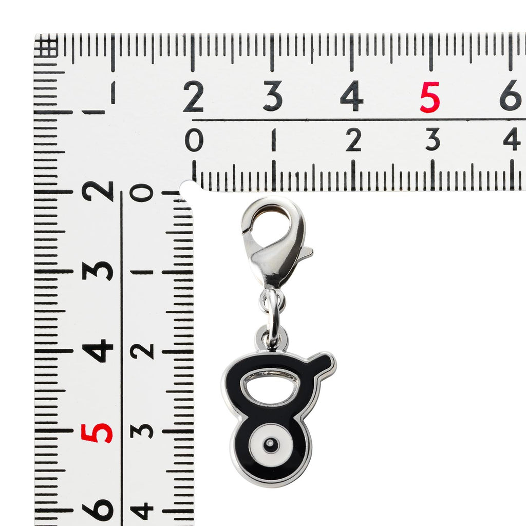 Authentic Pokemon Metal Charm 201-V from Japan, with official licensing and collector-grade quality