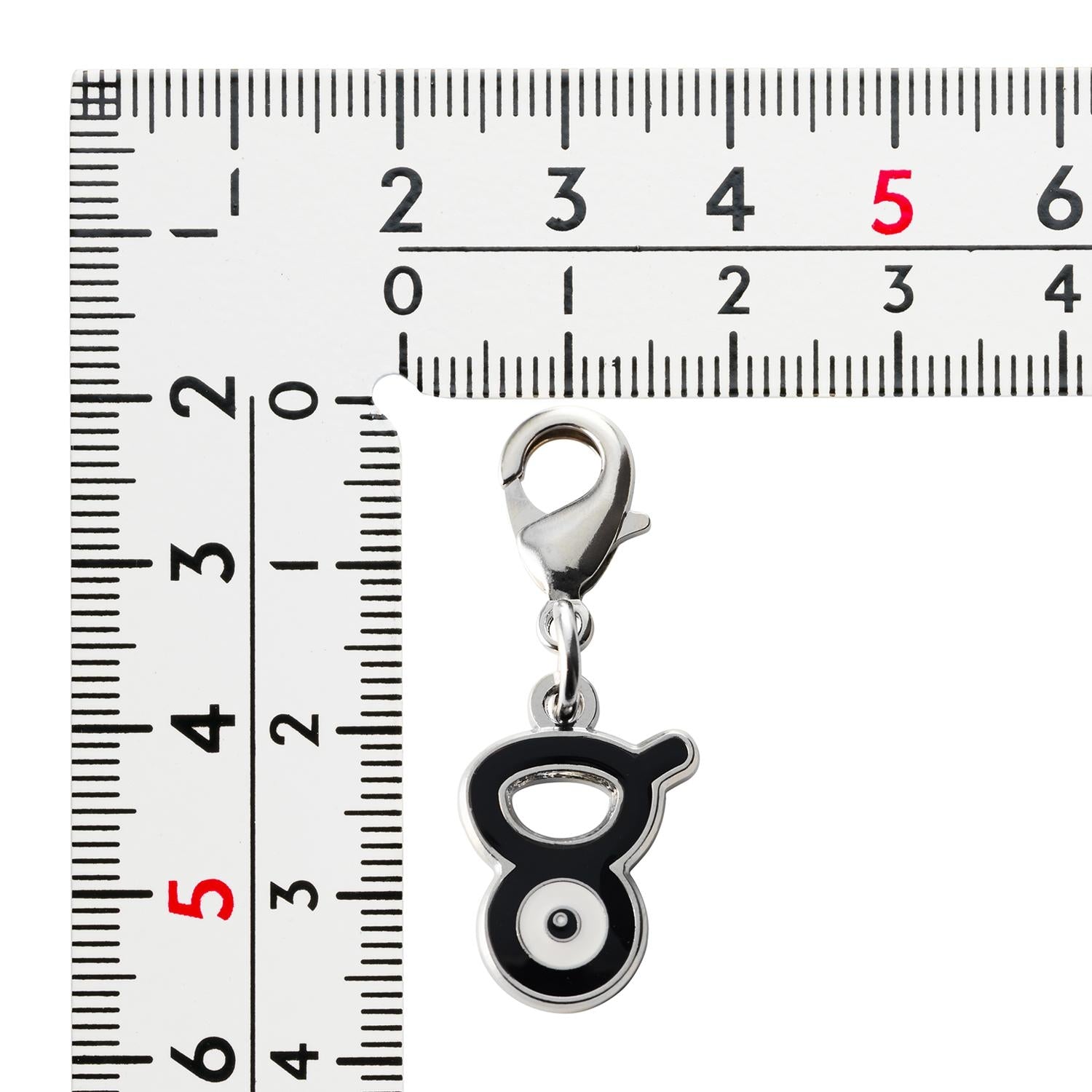 Authentic Pokemon Metal Charm 201-V from Japan, with official licensing and collector-grade quality