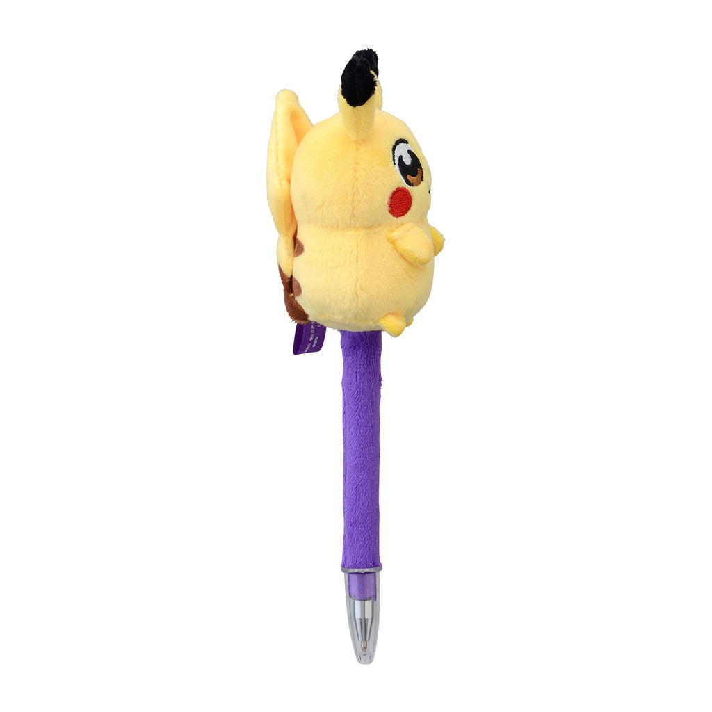 Authentic Japanese Pikachu plush pen, soft polyester fill and detailed markings