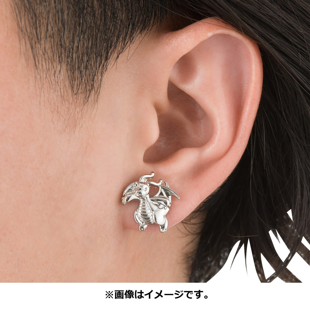 Authentic Pokémon Accessory Earrings 79 Kairyu with packaging from Japan