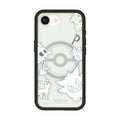IIIIfit iPhone16e MagSafe compatible plump frame case black