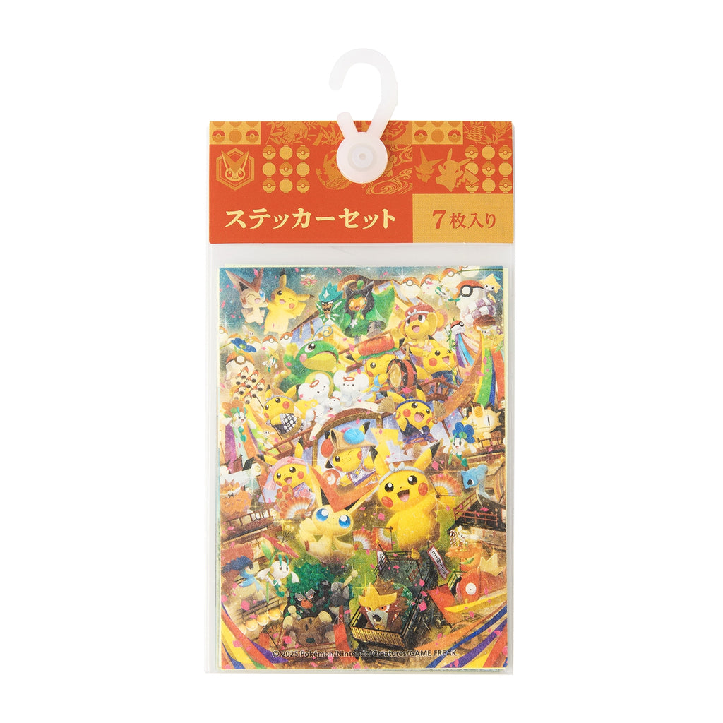 Pokemon Center Touhoku R Sticker Set from Japan, featuring colorful character designs
