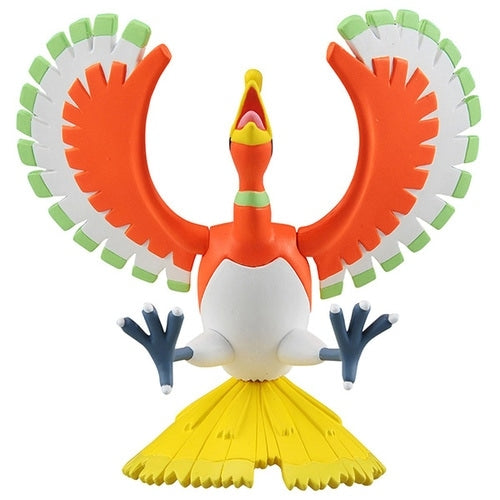 Ho-oh Pokemon figure, authentic Japanese Moncolle ML-01 model
