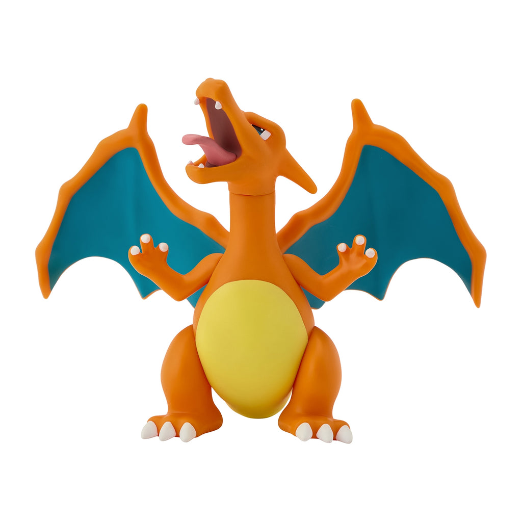 Charizard soft vinyl figure with flame details from Japan