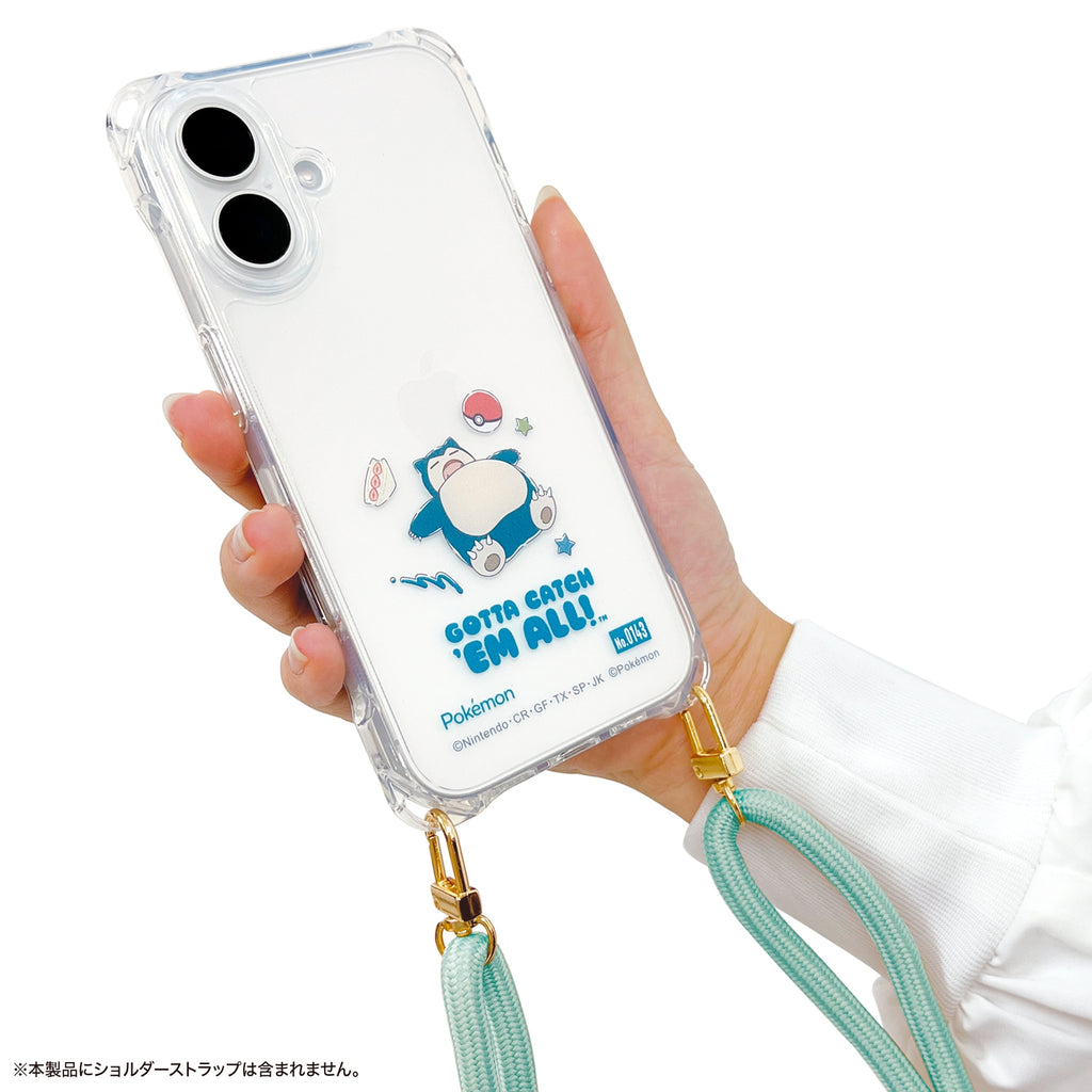 4 hole case for iPhone16 Snorlax