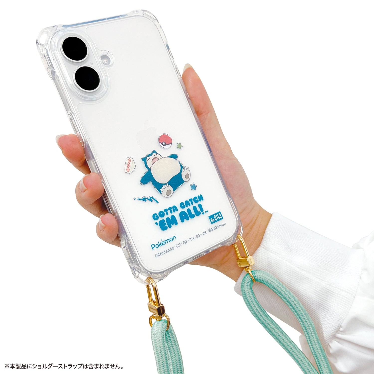 4 hole case for iPhone16 Snorlax