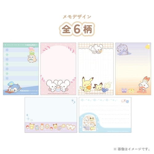 Official Pokemon Center Japan Patapata Memo Winter Poke Piece vendor item from Japan with detailed packaging