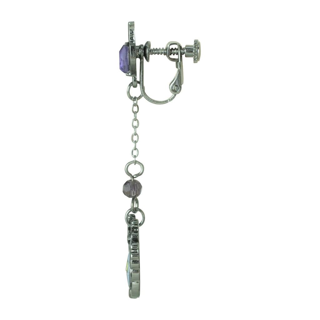 Close-up of Pokémon earrings with detailed Chandelier design, made in Japan
