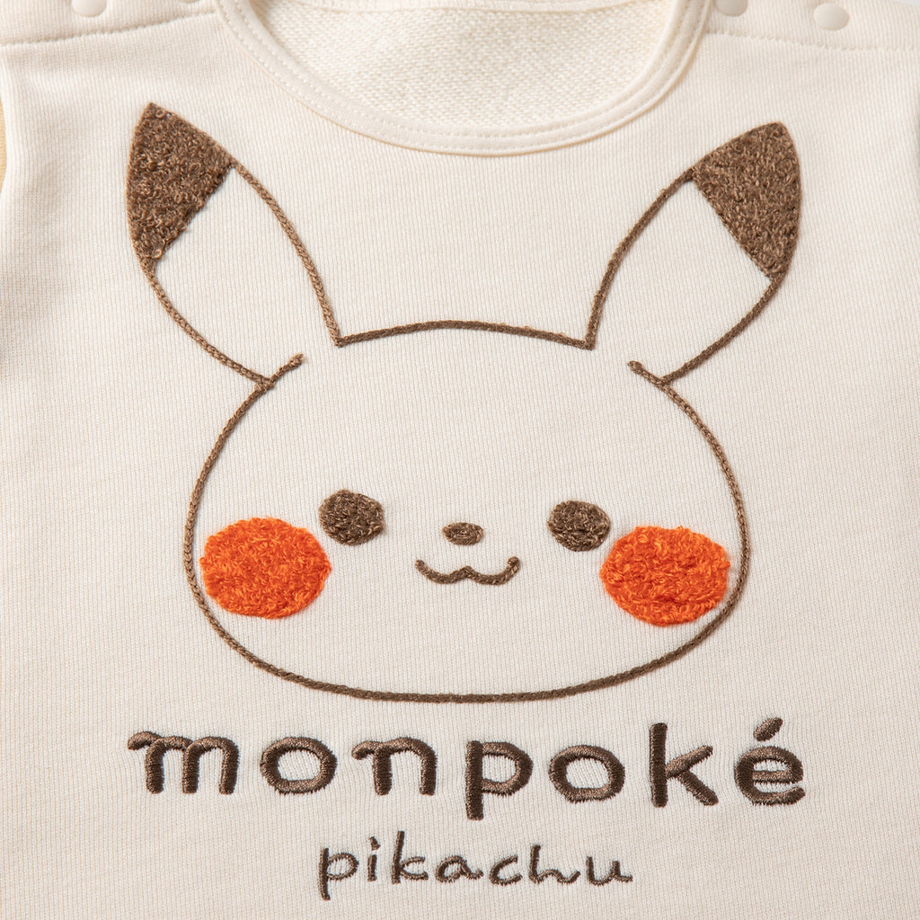 Monpoke Sagara embroidery crazy color combination romper