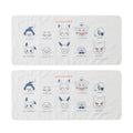 Monpoke Made in Japan Rectangular (for Bath) Gauze 2P