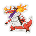 Skeledirge Pokemon sticker from Japan, featuring the Singer Pokemon in a vibrant design