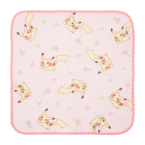 [Choose] Hand towel Pikachu and flowers