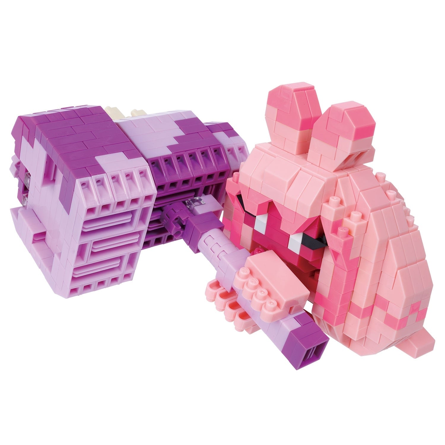 Nanoblock Dekanuchan RS Pokemon character with unique design elements from Japan