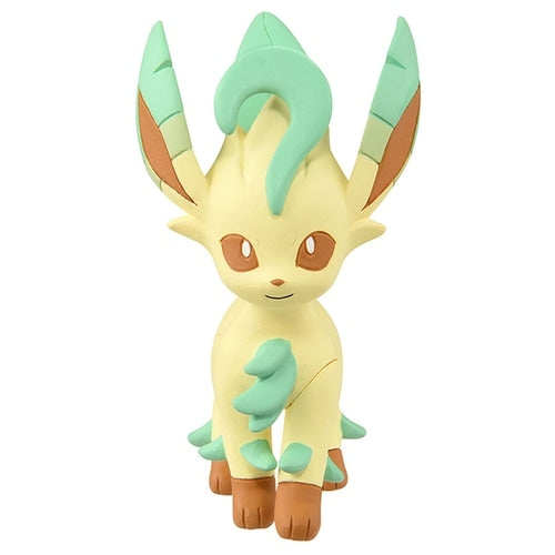 Moncolle Leafeon, detailed anime figure from Japanese Pokemon Center