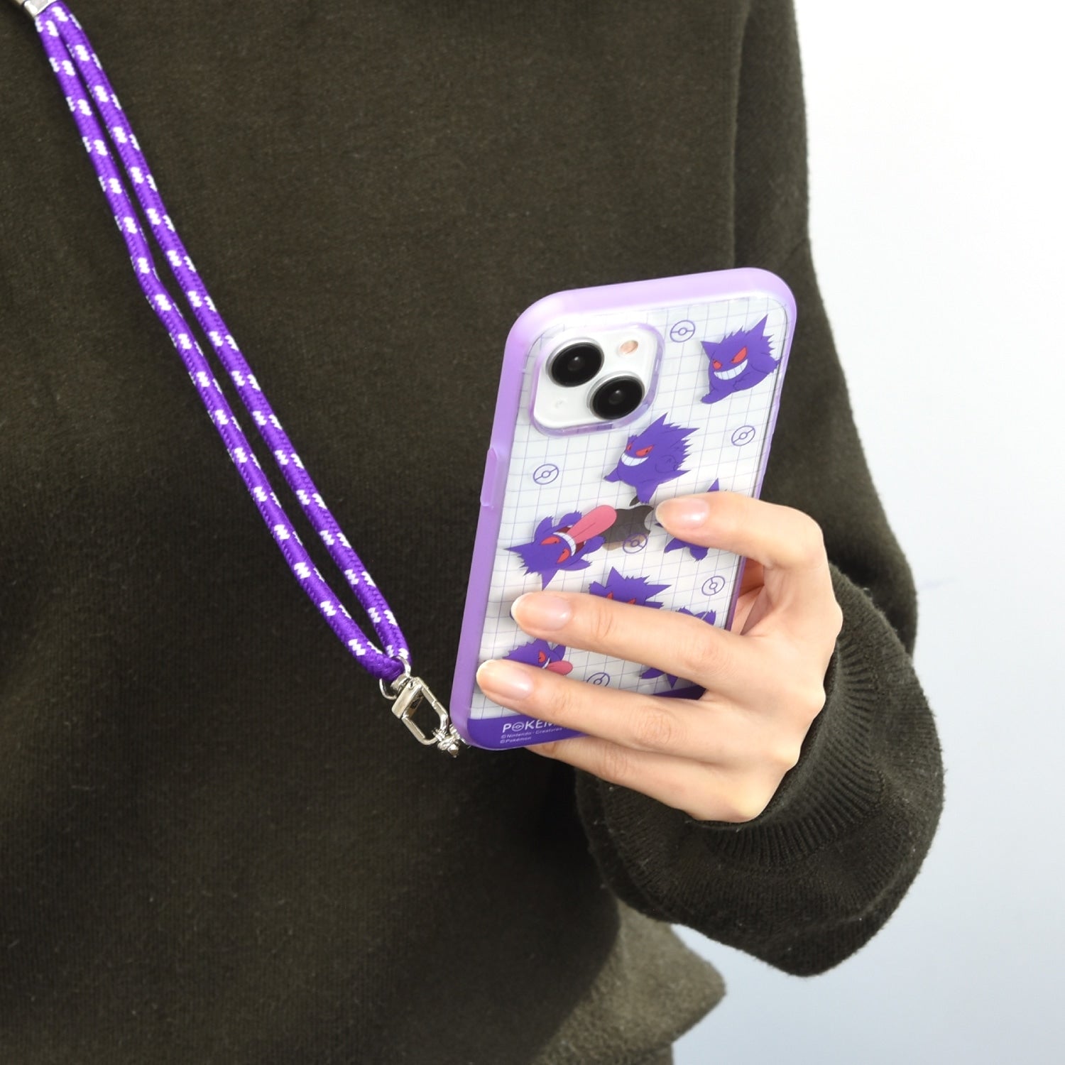 IIIIfit Loop iPhone15/14/13 compatible case Gengar